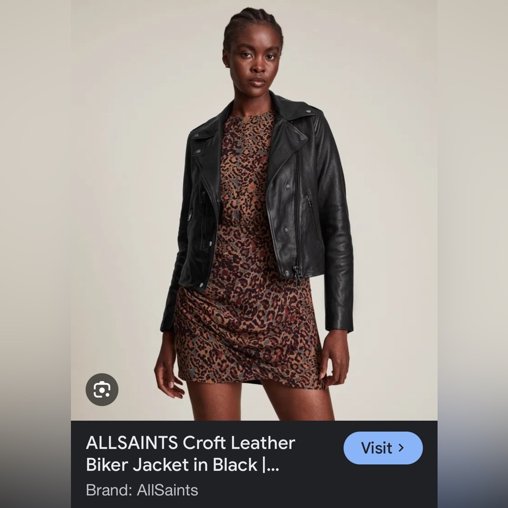 ❌ SOLD ❌ All Saints Biker Jacket